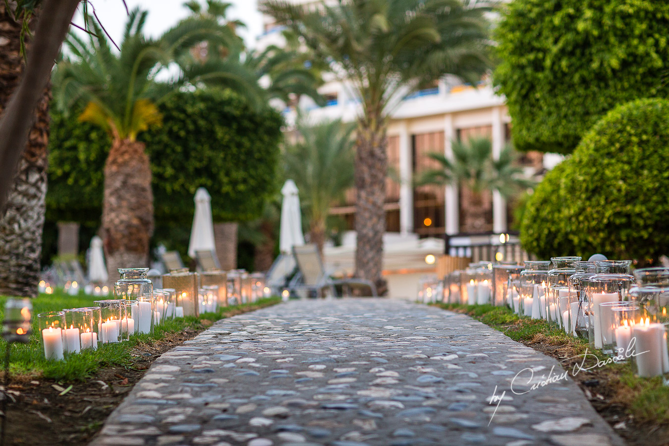 Lovely wedding details captured at an elegant and romantic wedding at Elias Beach Hotel by Cristian Dascalu.